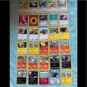 30 Pokémon cards